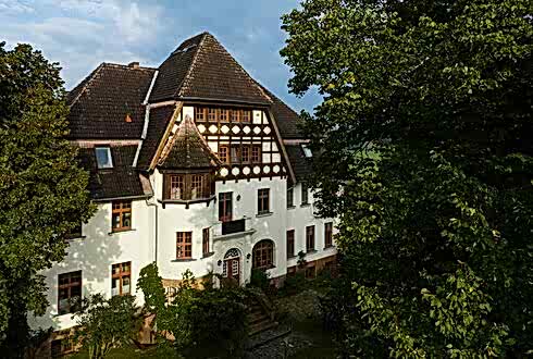 Gut Alt Necheln Blick durch die Bäume